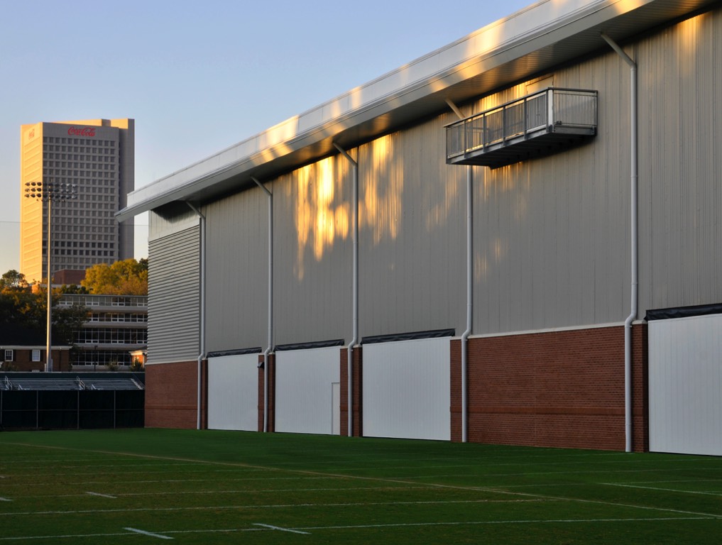 Georgia Tech Practice Facility Eastern View