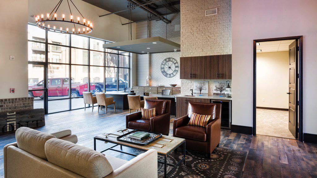 The Piedmont Bank Reception Area