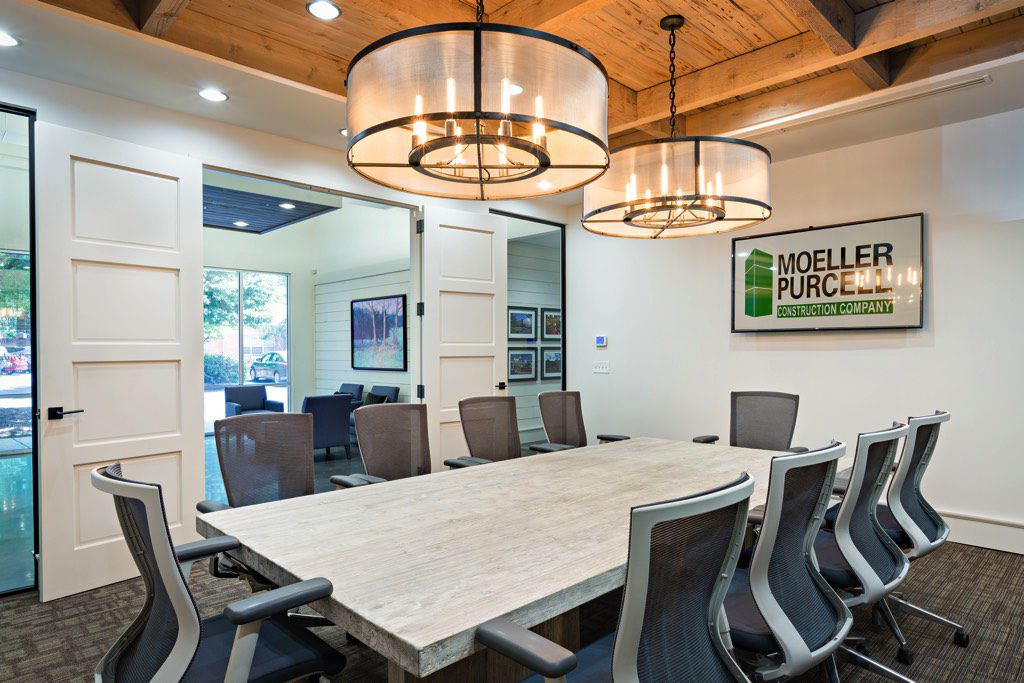 Inside Moeller Purcell Construction Company Office Conference Room