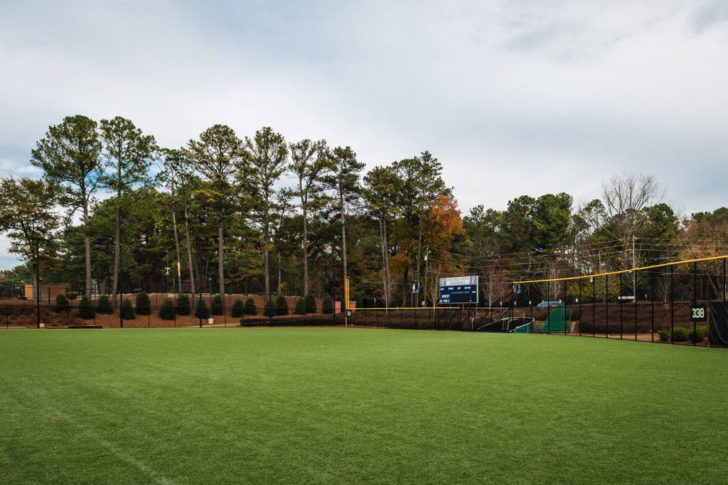 St. Pius X Baseball Field Outfield