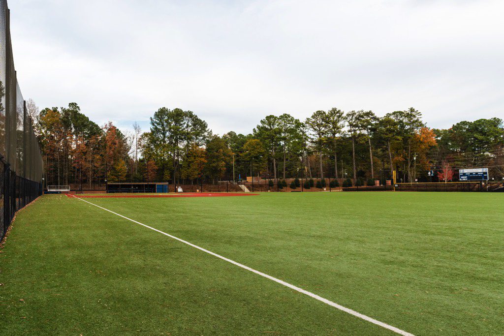 St. Pius X Catholic High School Baseball Field Outfield