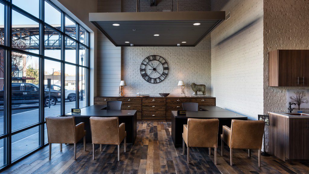 The Piedmont Bank Interior Meeting Areas